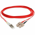 AddOn ADD-SC-LC-1M6MMF-RD 1m SC (Male) to LC (Male) Red OM1 Duplex Fiber OFNR (Riser-Rated) Patch Cable