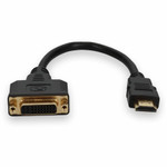 AddOn HDMI2DVID HDMI 1.3 Male to DVI-D Dual Link (24+1 pin) Female Black Adapter For Resolution Up to 2560x1600 (WQXGA)