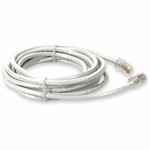 AddOn ADD-3FCAT6NB-WE 3ft RJ-45 (Male) to RJ-45 (Male) White Cat6 UTP PVC Copper Patch Cable