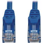 Tripp Lite N261-006-BL Cat6a 10G Snagless Molded UTP Ethernet Cable (RJ45 M/M), PoE, Blue, 6 ft. (1.8 m)