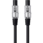 Monoprice 14568 Choice Series NL4FC Speaker Cable with Four 12 AWG Conductors, 6ft