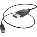 Lenovo 78362479 UNC DisplayPort Male to Male with Latches v1.4 8K VESA Certified, 10ft