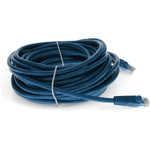 AddOn ADD-16FCAT6-BE 16ft RJ-45 (Male) to RJ-45 (Male) Blue Cat6 Straight UTP PVC Copper Patch Cable