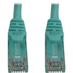 Tripp Lite N261-002-AQ Cat6a 10G Snagless Molded UTP Ethernet Cable (RJ45 M/M), PoE, Aqua, 2 ft. (0.6 m)