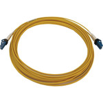 Tripp Lite N370X-06M 400G Duplex Singlemode 9/125 OS2 Switchable Fiber Optic Cable (LC/UPC M/M) LSZH Yellow 6 m (19.7 ft.)