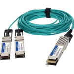 AddOn AOC-Q28DD-2Q28-100G-4M-AO Fiber Optic Network Cable
