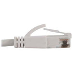 Tripp Lite N261-S15-WH Cat6a 10G Snagless Molded Slim UTP Ethernet Cable (RJ45 M/M), PoE, White, 15 ft. (4.6 m)