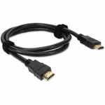 AddOn 0B47070-AO-5PK 5PK 6ft 0B47070 Compatible HDMI 1.4 Male to HDMI 1.4 Male Black Cables For Resolution Up to 4096x2160 (DCI 4K)