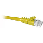 ENET C6-YL-8-ENC Cat6 Yellow 8 Foot Patch Cable with Snagless Molded Boot (UTP) High-Quality Network Patch Cable RJ45 to RJ45 - 8Ft