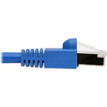 Tripp Lite N262-020-BL Cat6a 10G Snagless Shielded STP Ethernet Cable (RJ45 M/M) PoE Blue 20 ft. (6.09 m)