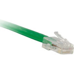 ENET C5E-GN-NB-1-ENC Cat5e Green 1 Foot Non-Booted (No Boot) (UTP) High-Quality Network Patch Cable RJ45 to RJ45 - 1Ft