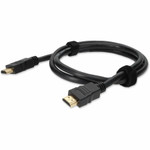 AddOn MC838ZM/B-AO 6ft Apple Computer MC838ZM/B Comp HDMI 1.4 Male to HDMI 1.4 Male Black Cable Which Supports Ethernet Channel For Resolution Up to 4096x2160 (DCI 4K)