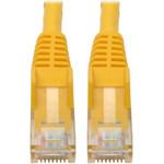 Tripp Lite N201-06N-YW Cat6 Gigabit Snagless Molded (UTP) Ethernet Cable (RJ45 M/M) PoE Yellow 6-in. (15.24 cm)