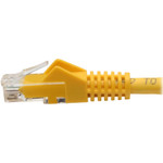 Tripp Lite N201-06N-YW Cat6 Gigabit Snagless Molded (UTP) Ethernet Cable (RJ45 M/M) PoE Yellow 6-in. (15.24 cm)