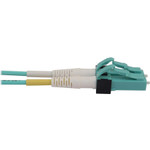 Tripp Lite N820X-07M-OM4 400G Multimode 50/125 OM4 Switchable Fiber Optic Cable (Duplex LC-PC M/M) LSZH Aqua 7 m (23 ft.)