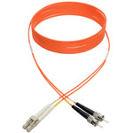 Tripp Lite N318-03M 3M Duplex Multimode 62.5/125 Fiber Optic Patch Cable LC/ST 10' 10ft 3 Meter