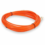 AddOn ADD-LC-LC-5M5OM2 5m LC (Male) to LC (Male) Orange OM2 Duplex OFNR (Riser-Rated) Fiber Patch Cable