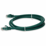 AddOn ADD-8FCAT6A-GN 8ft RJ-45 (Male) to RJ-45 (Male) Green Cat.6a UTP PVC Copper Patch Cable