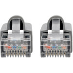 Tripp Lite N262-025-GY Cat6a 10G Snagless Shielded STP Ethernet Cable (RJ45 M/M) PoE Gray 25 ft. (7.62 m)