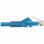 Tripp Lite N201L-10M-BL Cat6 Gigabit Snagless Molded UTP Ethernet Cable (RJ45 M/M) PoE LSZH Blue 10 m (32.8 ft.)