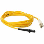AddOn ADD-LC-MTRJ-1M6MMFK-YW Fiber Optic Duplex Patch Network Cable