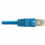 Tripp Lite N272L-F15M-BL Cat8 40G Snagless SSTP Ethernet Cable (RJ45 M/M), PoE, LSZH, Blue, 15 m (49.2 ft.)