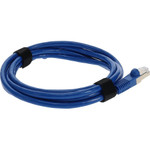 AddOn ADD-5FCAT7-BE 5ft RJ-45 (Male) to RJ-45 (Male) Straight Blue Cat7 S/FTP PVC Copper Patch Cable