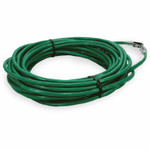 AddOn ADD-35FCAT6S-GN-TAA 35ft RJ-45 (Male) to RJ-45 (Male) Green Cat6 STP PVC Copper TAA Compliant Patch Cable