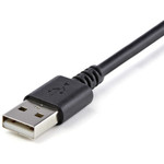 StarTech USBLT3MB 3m (10ft) Long Black Apple�&reg; 8-pin Lightning Connector to USB Cable for iPhone / iPod / iPad