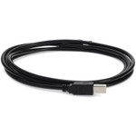 AddOn USBEXTAB3 3ft USB 2.0 (A) Male to USB 2.0 (B) Male Black Cable
