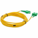 AddOn ADD-ASC-ASC-5M9SMF 5m ASC (Male) to ASC (Male) Yellow OS2 Duplex Fiber OFNR (Riser-Rated) Patch Cable