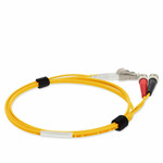 AddOn ADD-ST-LC-5M6MMFP-YW 5m LC (Male) to ST (Male) Yellow OM1 Duplex Plenum-Rated Fiber Patch Cable