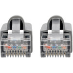 Tripp Lite N262-002-GY Cat6a 10G Snagless Shielded STP Ethernet Cable (RJ45 M/M) PoE Gray 2 ft. (0.61 m)