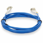 AddOn ADD-LC-LC-8M5OM4-BE 8m LC (Male) to LC (Male) Blue OM4 Duplex Fiber OFNR (Riser-Rated) Patch Cable