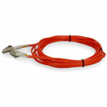 AddOn ADD-LC-LC-5M6MMF 5m LC (Male) to LC (Male) Orange OM1 Duplex Fiber OFNR (Riser-Rated) Patch Cable