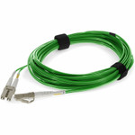 AddOn ADD-LC-LC-5M5OM3-GN 5m LC (Male) to LC (Male) Green OM3 Duplex Fiber OFNR (Riser-Rated) Patch Cable
