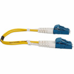 AddOn ADD-LC-LC-0.15M9SMF 0.15m LC (Male) to LC (Male) Yellow OS2 Duplex Riser-Rated Fiber Patch Cable