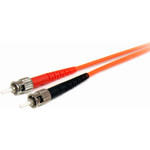 StarTech FIBLCST2 2m Fiber Optic Cable - Multimode Duplex 62.5/125 - LSZH - LC/ST - OM1 - LC to ST Fiber Patch Cable