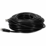 AddOn ADD-200FCAT6A-BK 200ft RJ-45 (Male) to RJ-45 (Male) Black Cat6A UTP PVC Copper Patch Cable