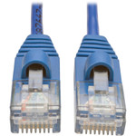 Tripp Lite N001-S04-BL Cat5e 350 MHz Snagless Molded Slim (UTP) Ethernet Cable (RJ45 M/M) Blue 4 ft. (1.22 m)