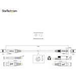 StarTech USB31CCTLKV1M 3ft 1m Top Single Screw Locking USB C Cable 10Gbps, USB 3.1 Type-C Cable, 5A/100W PD, DP Alt Mode, USB-C to C Cord