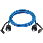 Tripp Lite N200P-010BL-IND Industrial Cat6 UTP Ethernet Cable (RJ45 M/M) 100W PoE CMR-LP IP68 Blue 10 ft. (3.05 m)