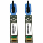 Tripp Lite N280-04M-28-BK series SFP28 to SFP28 25GbE Passive Twinax Copper Cable (M/M), SFP-H25G-CU4M Compatible, Black, 4 m (13.1 ft.)