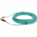 AddOn ADD-SC-LC-16M5OM4 16m LC (Male) to SC (Male) Straight Aqua OM4 Duplex Fiber OFNR (Riser-Rated) Patch Cable