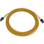 Tripp Lite N370X-07M 400G Duplex Singlemode 9/125 OS2 Switchable Fiber Optic Cable (LC/UPC M/M) LSZH Yellow 7 m (23 ft.)