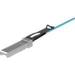 Panduit AX23NSPSPAQM003 Active Optical Cable Assembly, SFP+ to SFP+, 10G, OM3, Aqua, 3 Meters