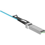 Panduit AX23NSPSPAQM003 Active Optical Cable Assembly, SFP+ to SFP+, 10G, OM3, Aqua, 3 Meters