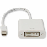 AddOn MDP2DVIA Mini-DisplayPort 1.1 Male to DVI-I (29 pin) Female White Active Adapter For Resolution Up to 1920x1200 (WUXGA)