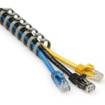 StarTech Cable Management Raceway Spine Vertebrae 3/4"(20mm)W x 1/2"(14mm)H - 20"(0.5m) length - Network Cord Hider/Wire Duct - UL Listed