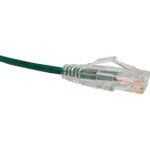 UNC TAA-CS6-10F-GRN Clearfit Slim Cat6 Patch Network Cable